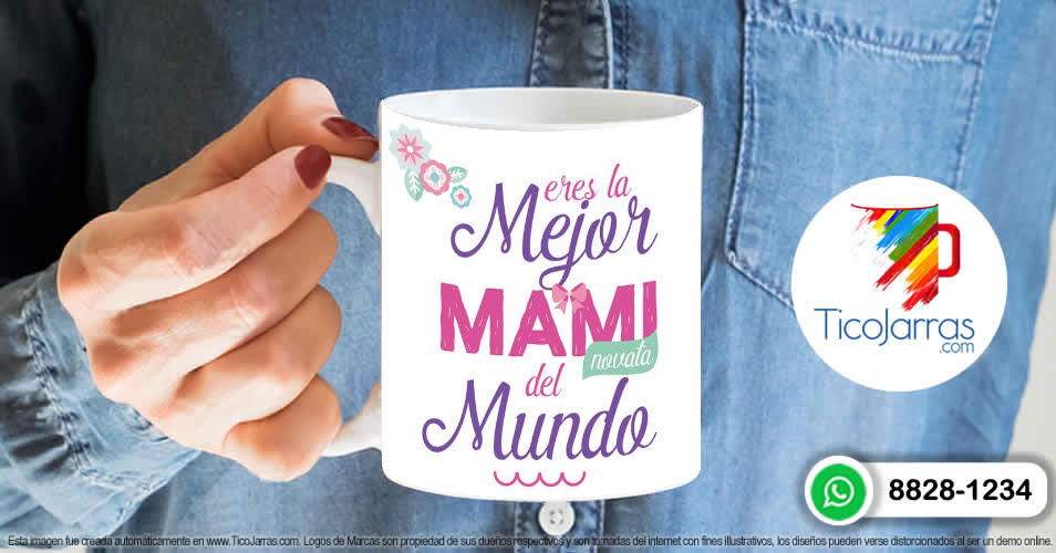 Artículos Personalizados Eres la Mejor Mami del Mundo