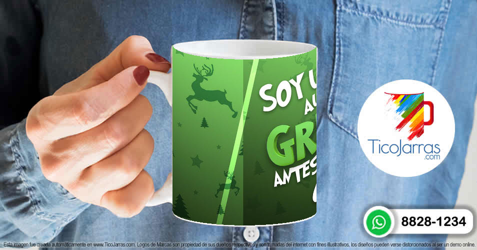 Artículos Personalizados Soy un auténtico Grinch