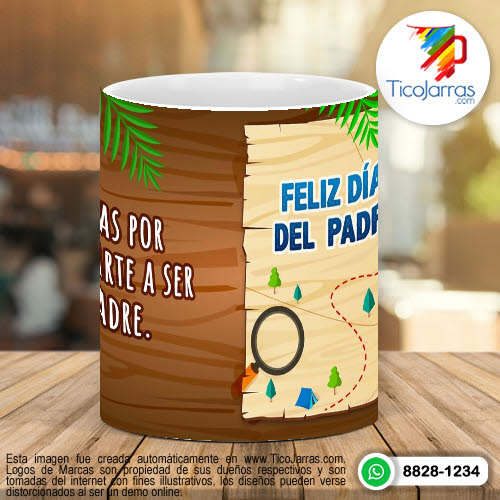 Tazas Personalizadas Feliz Día del Padre