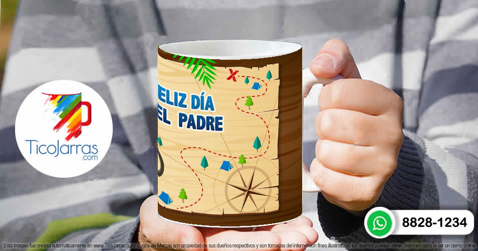 Tazas Personalizadas en Costa Rica Feliz Día del Padre