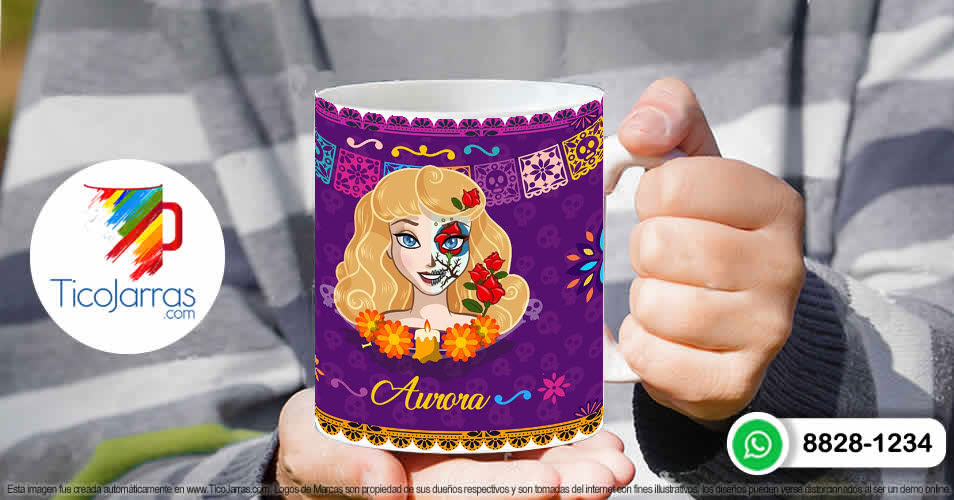 Tazas Personalizadas en Costa Rica Bella durmiente