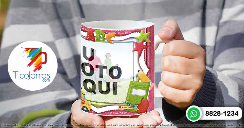 Tazas Personalizadas en Costa Rica Recuerdo de mi Graduación