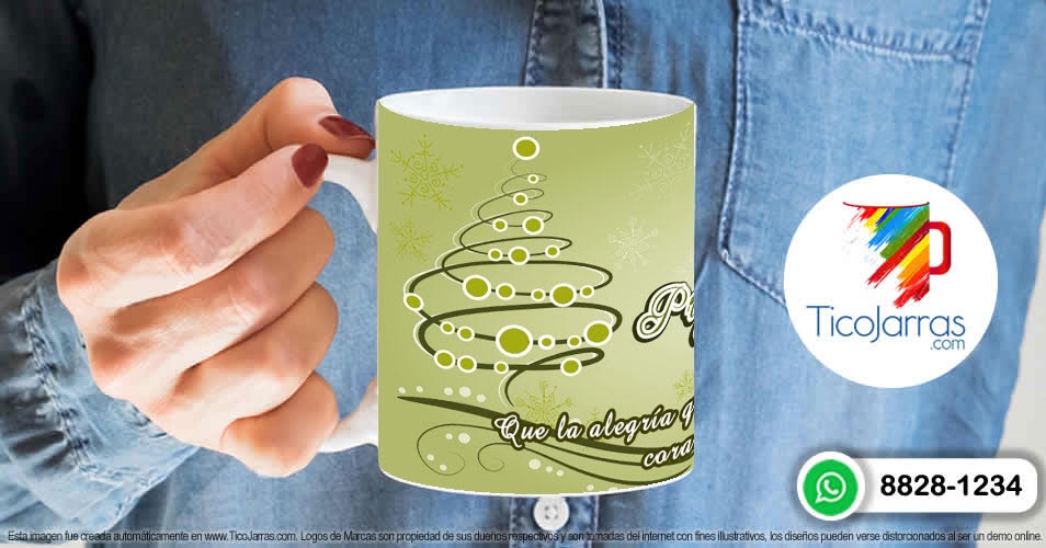 Artículos Personalizados Taza de Navidad