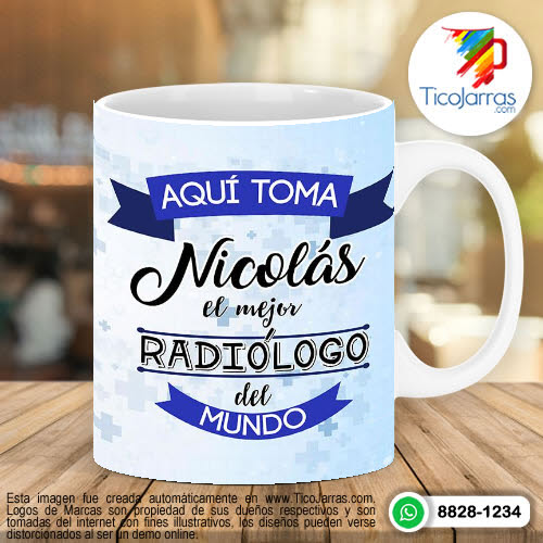 Tazas Personalizadas en Costa Rica Aquí Toma el Mejor Radiólogo