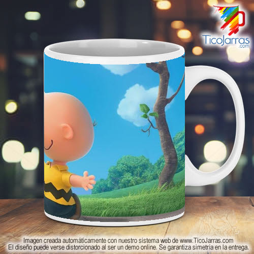 Diseños Personalizadas Jarra de Snoopy