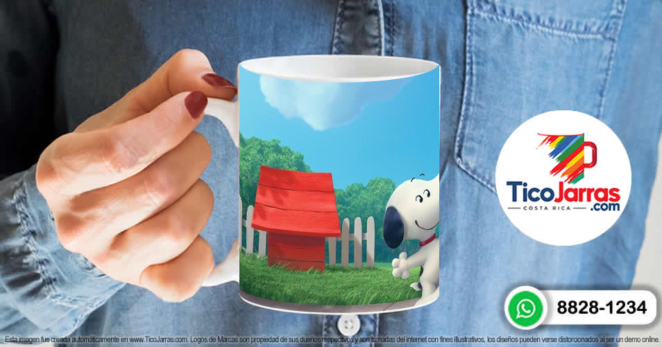Jarra de Snoopy - TicoJarras