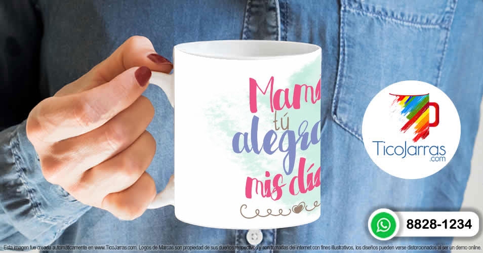 Artículos Personalizados Mamá Tú alegras mis Días