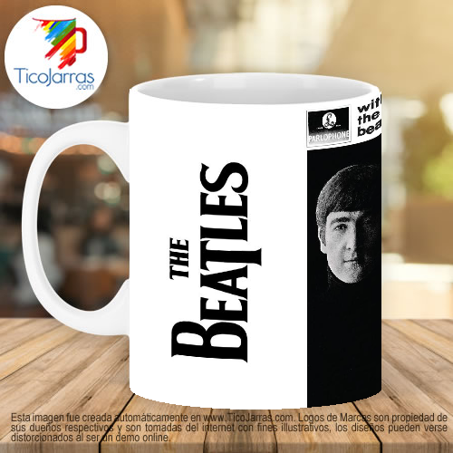 Jarra Personalizada The Beatles whit the beatles