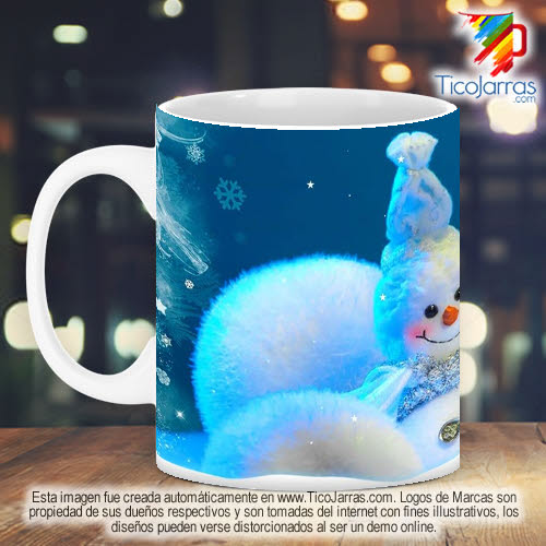 Tazas Personalizadas en Costa Rica Taza Navideña