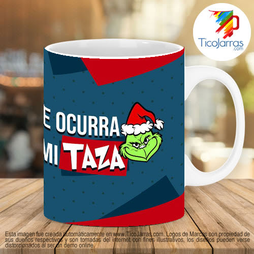 Diseños Personalizadas No se te ocurra tomar mi Taza El Grinch