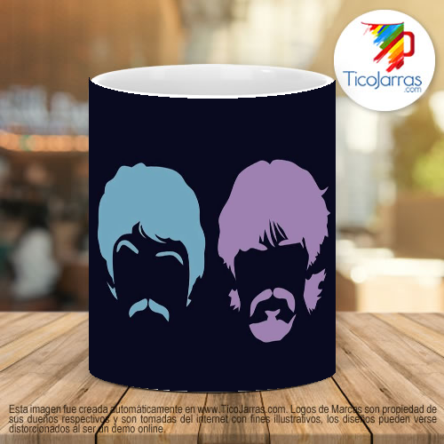 Tazas Personalizadas The Beatles