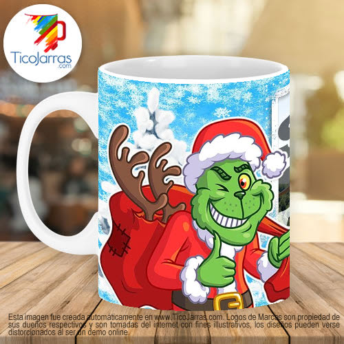 Tazas Personalizadas en Costa Rica El Grinch