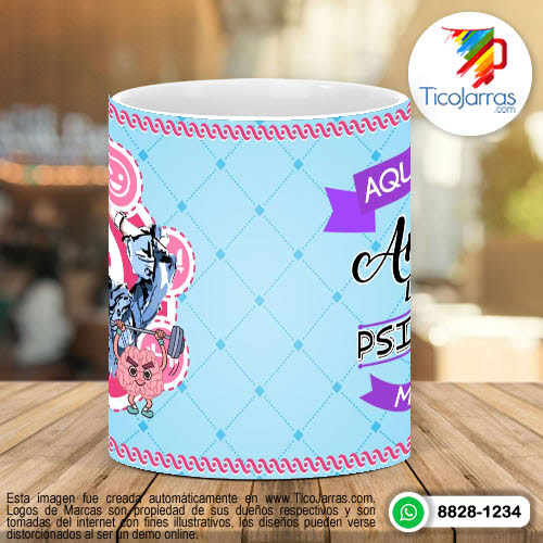 Tazas Personalizadas Aquí Toma la Mejor Química