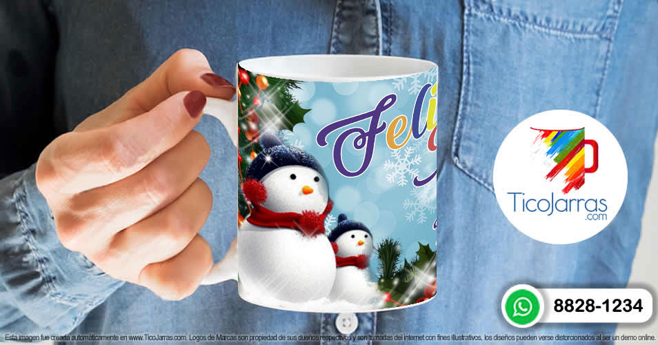 Artículos Personalizados Taza de Navidad