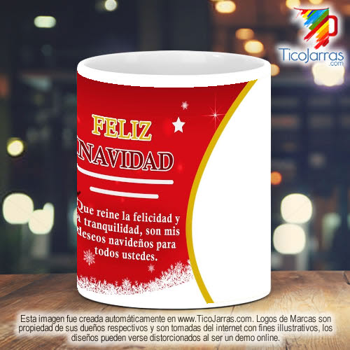 Tazas Personalizadas Taza Navideña