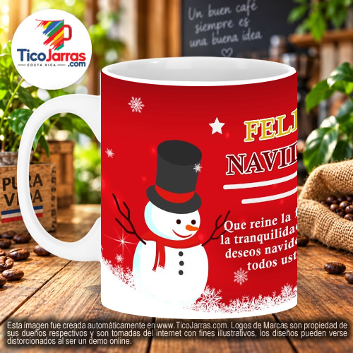Taza Navideña