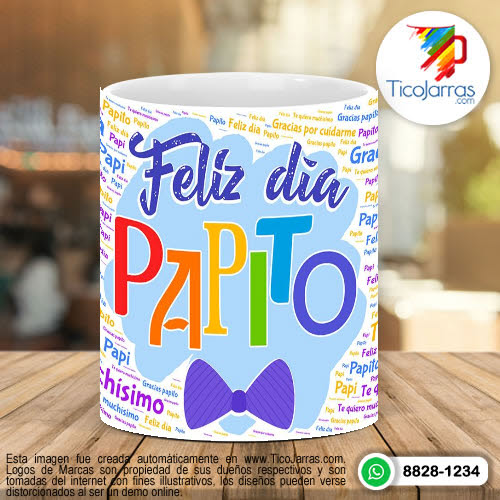 Tazas Personalizadas Feliz Día del Padre