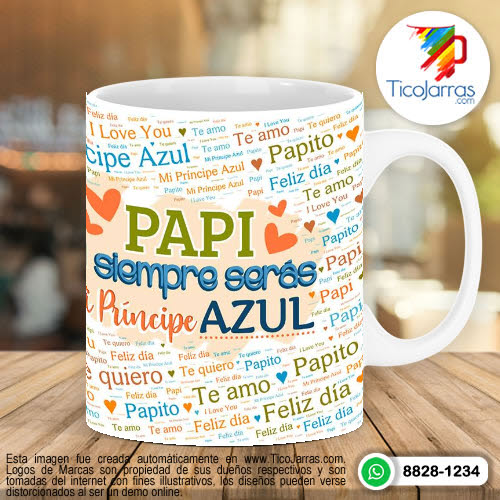 Tazas Personalizadas en Costa Rica Feliz Día del Padre