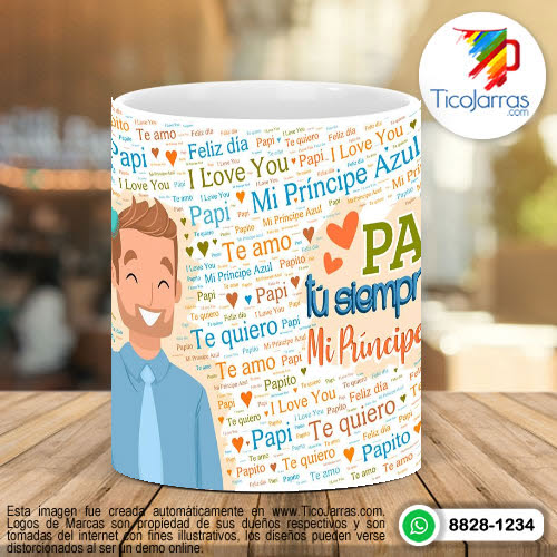 Tazas Personalizadas Feliz Día del Padre