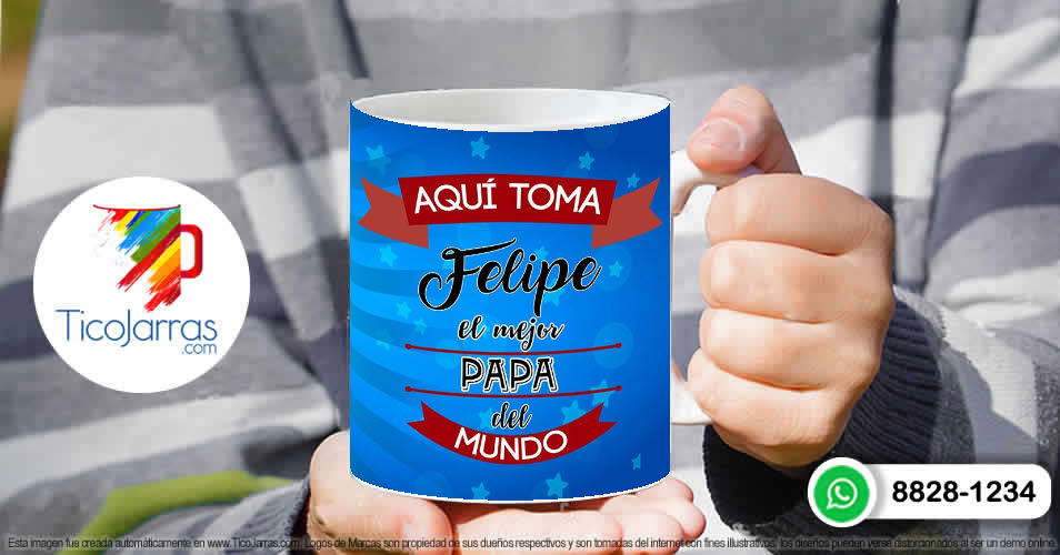 Tazas Personalizadas en Costa Rica Papá