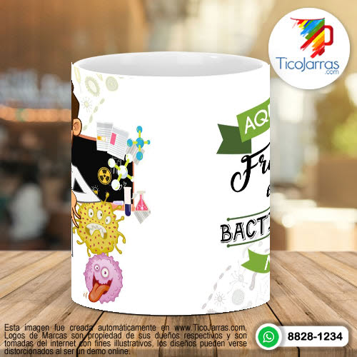 Tazas Personalizadas Aquí Toma el Mejor Bacteriólogo