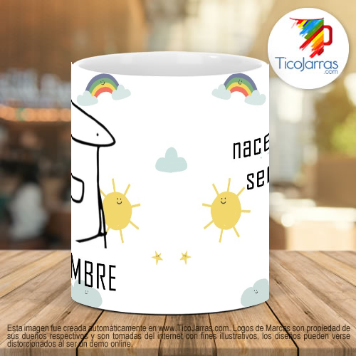 Tazas Personalizadas Diciembre, nacen los serios