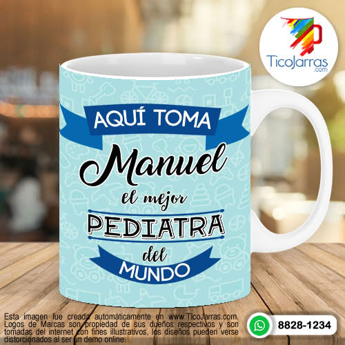 Tazas Personalizadas en Costa Rica Aquí Toma el Mejor Pediatra