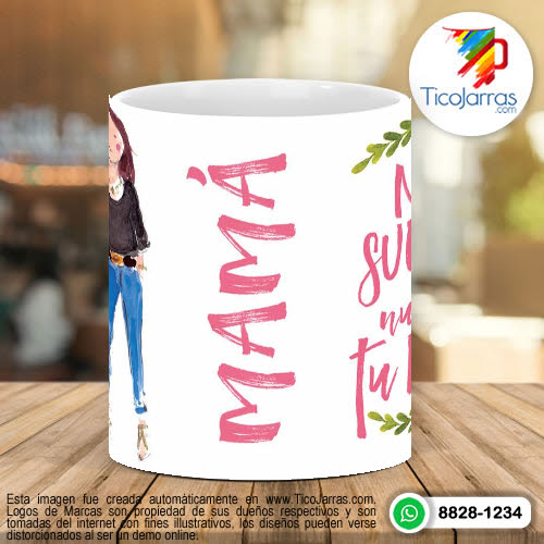 Tazas Personalizadas Te Amo Mamá