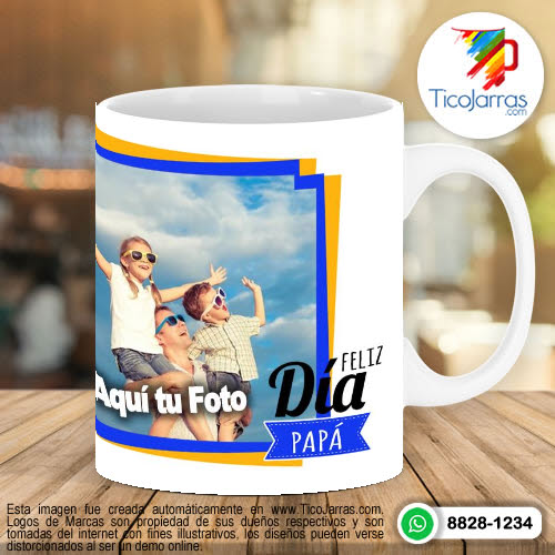 Tazas Personalizadas en Costa Rica Feliz Día del Padre