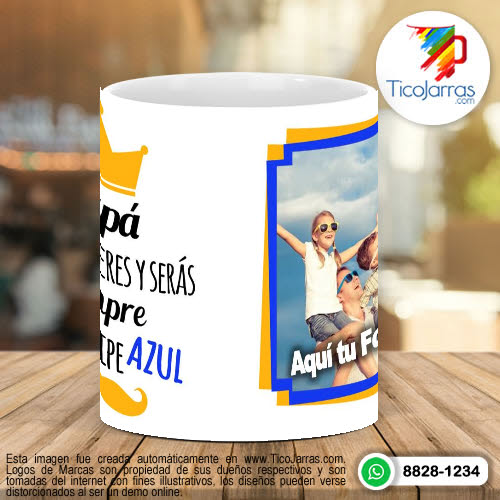 Tazas Personalizadas Feliz Día del Padre