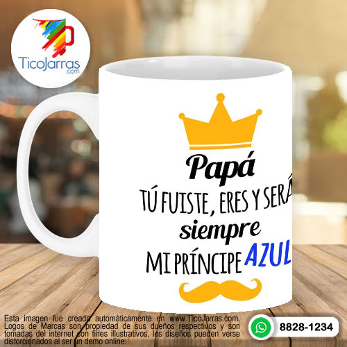 Jarras Personalizadas Feliz Día del Padre