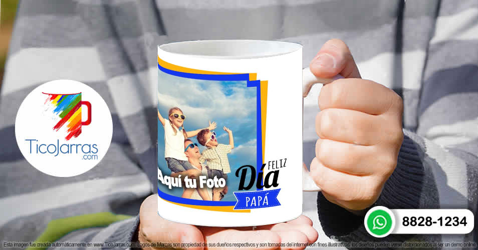 Tazas Personalizadas en Costa Rica Feliz Día del Padre