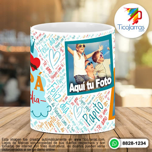 Tazas Personalizadas Feliz Día del Padre