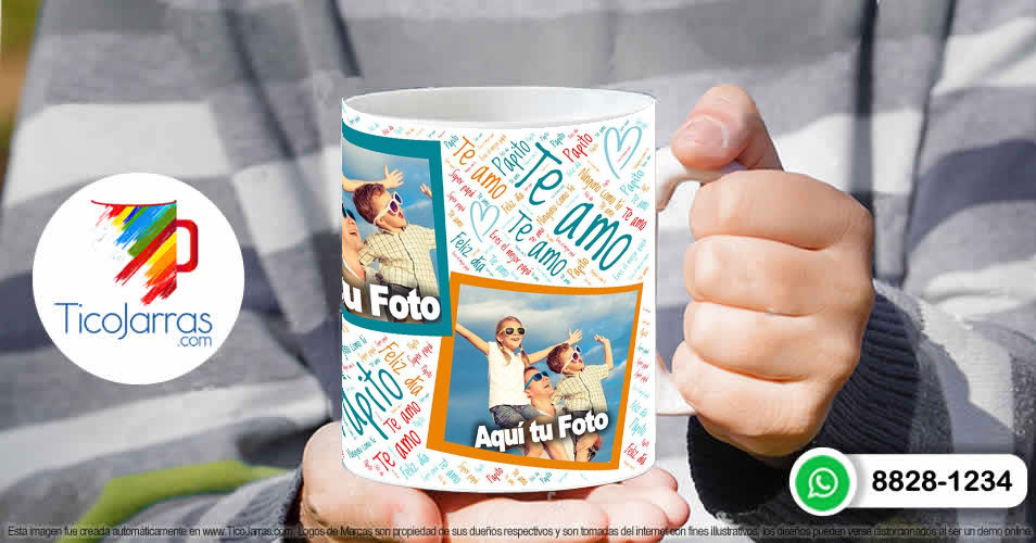 Tazas Personalizadas en Costa Rica Feliz Día del Padre