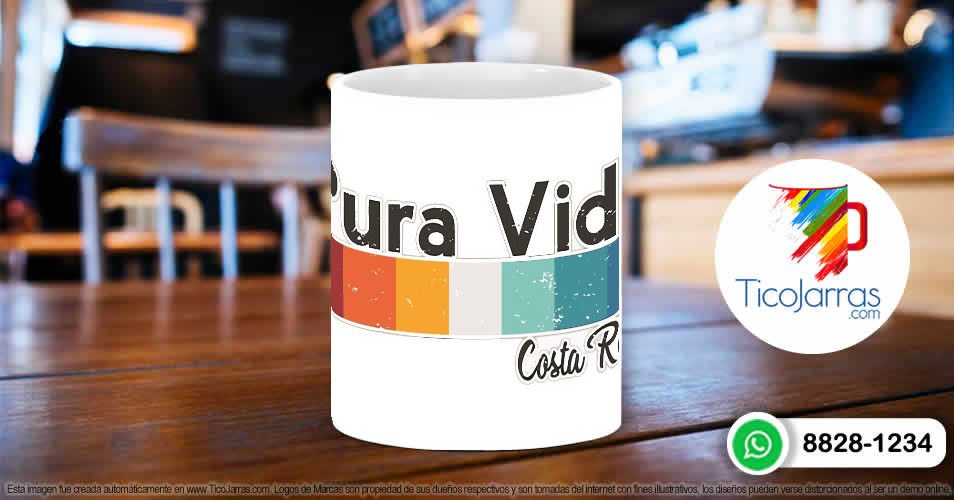 Tazas Personalizadas en Costa Rica Pura vida Costa Rica