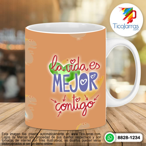Diseños Personalizadas La vida es mejor contigo