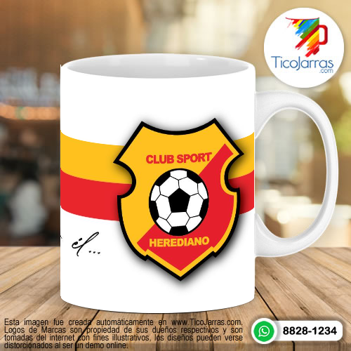 Diseños Personalizadas Taza Herediano Ninguno pudo con el