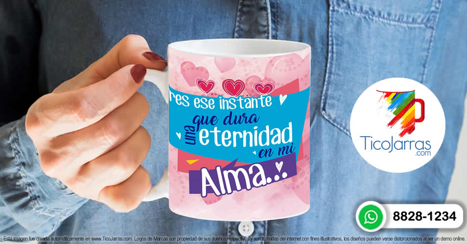 Artículos Personalizados Eres ese instante que dura una eternidad de mi alma