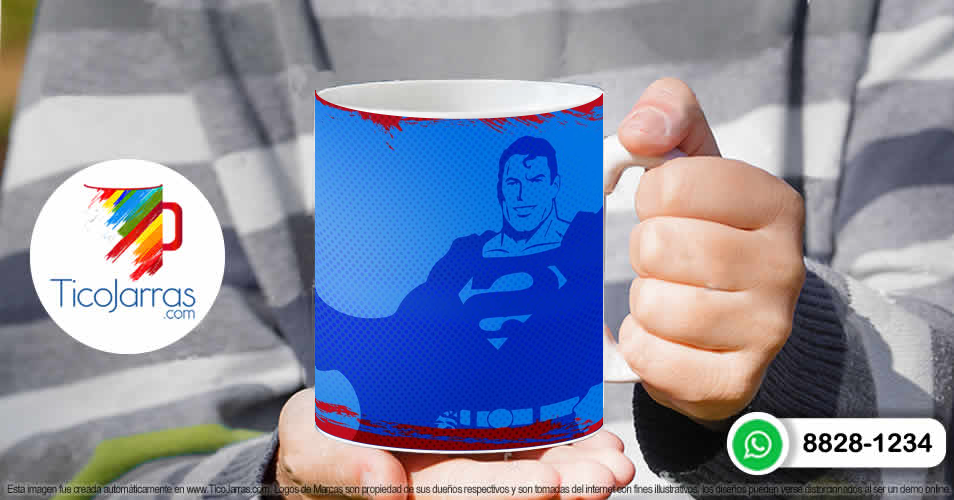 Tazas Personalizadas en Costa Rica Super Man