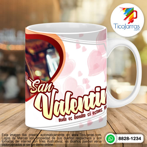 Diseños Personalizadas San Valentin con foto personalizada