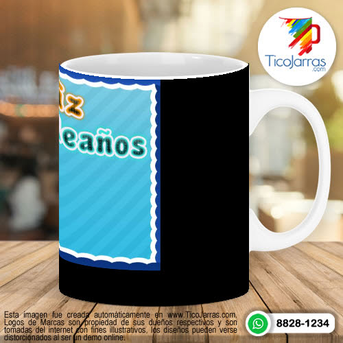 Tazas Personalizadas en Costa Rica Recuerdo de mi Graduación