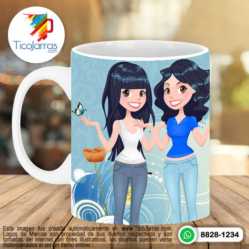 Jarras Personalizadas Aquí Toma la Mejor Hermanita