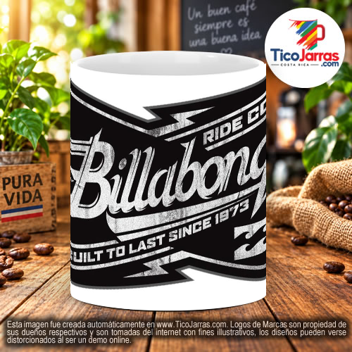 Diseño Taza Billabong