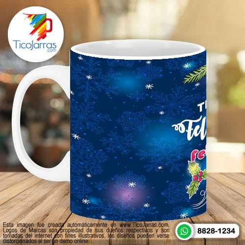 Jarras Personalizadas Taza de Navidad