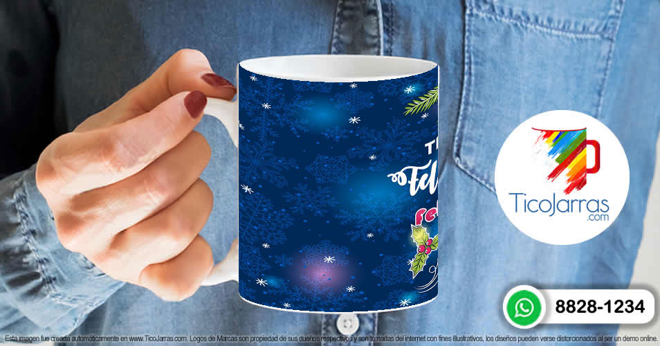 Artículos Personalizados Taza de Navidad