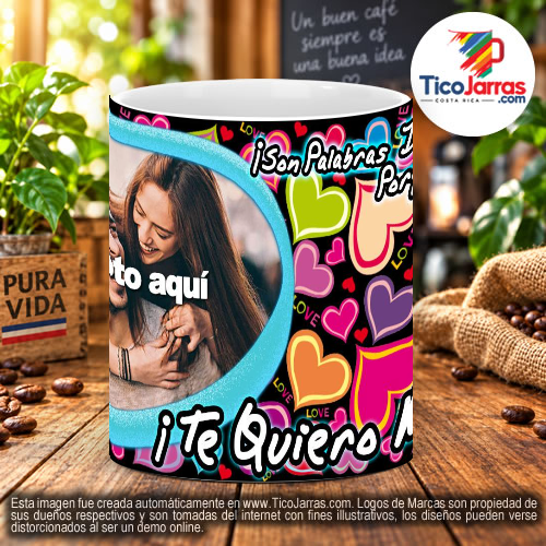 Te quiero mucho, con foto personalizada - imagen 2