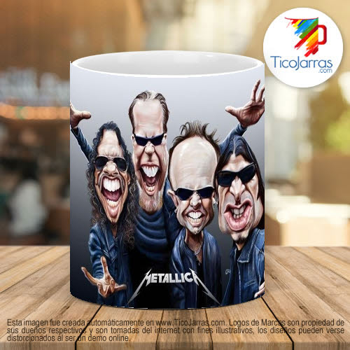 Tazas Personalizadas Metallica