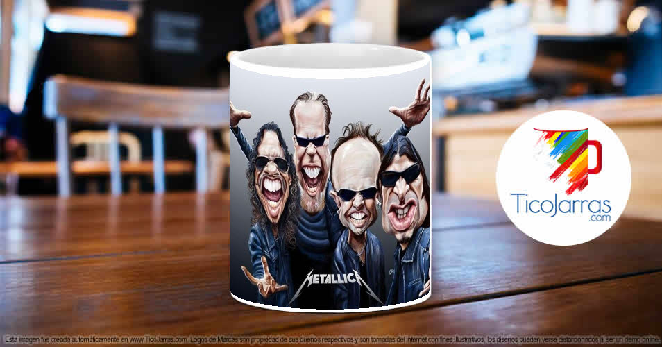 Tazas Personalizadas en Costa Rica Metallica