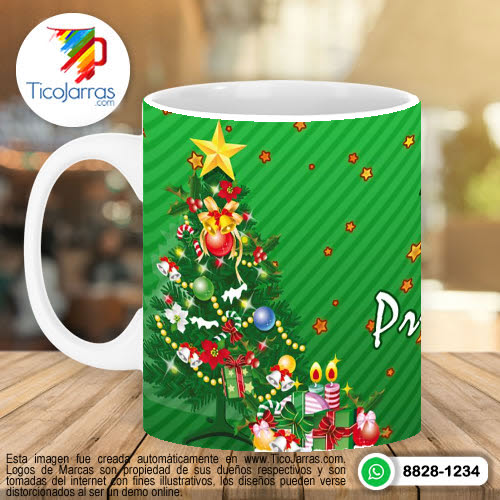 Jarras Personalizadas Taza de Navidad