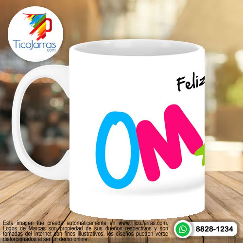 Jarras Personalizadas Feliz Día Mamá